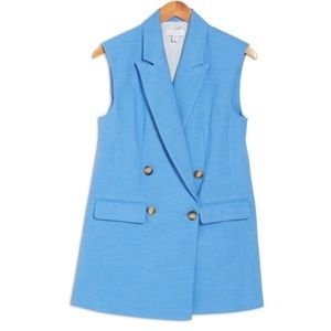 Blue Topshop Vest